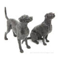 Hot Sale Outdoor antique bronze brass dog statue